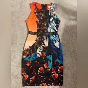 Bisou Bisou Fitted Bodycon Dress Sz 4